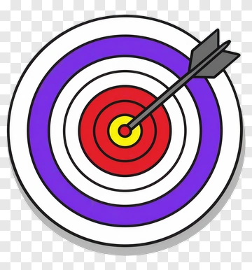 Target With Arrow In Center PNG