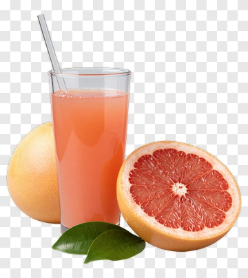 Grapefruit Juice With Fresh Fruit PNG