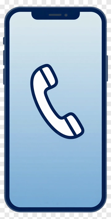 Phone With Phone Icon PNG