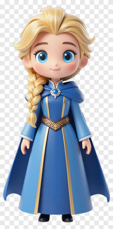 Elsa The Fairy Tale Princess PNG