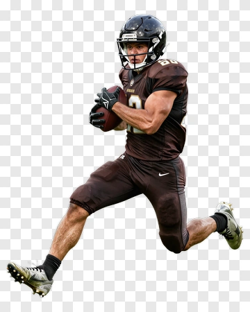 Football Player In Action PNG