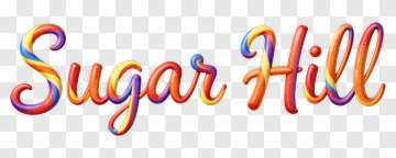 Sugar Hill Candy Lettering PNG