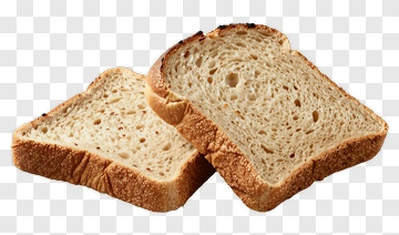 Two Toasted Bread Slices PNG