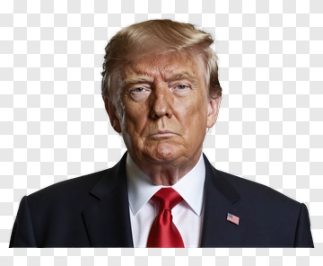 Donald Trump In Formal Attire PNG