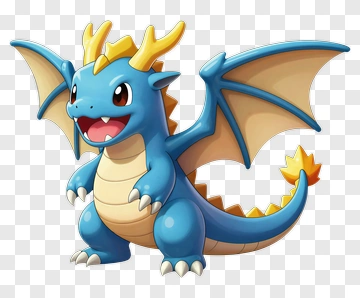 Blue Dragon PNG