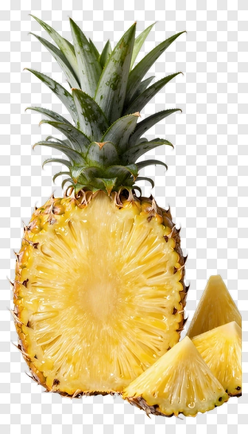 Sliced Pineapple PNG