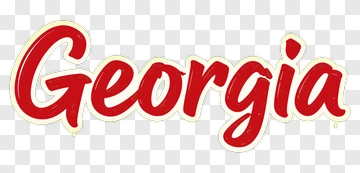 Georgia Font Design PNG