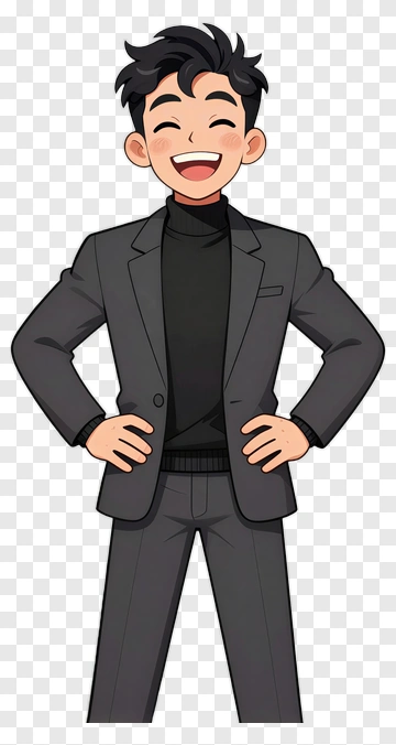 Smiling Man In Suit PNG