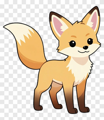 Cute Fox PNG