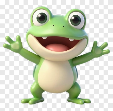 Happy Frog PNG