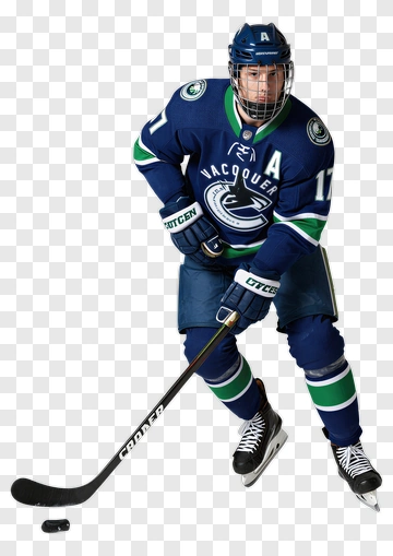 Vancouver Canucks Hockey Player PNG