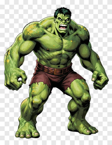 Hulk In Anger PNG
