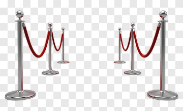 Red Carpet And Stanchions PNG