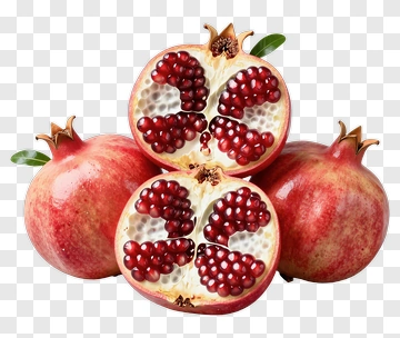 Pomegranate With Seeds PNG