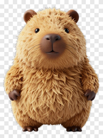 Capybara PNG