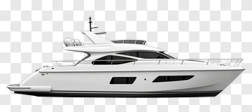 White Yacht PNG