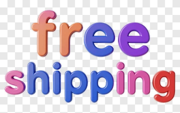 Free Shipping Text PNG