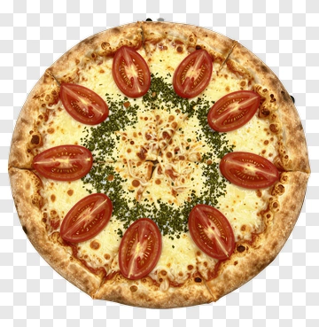 Cheese And Tomato Pizza PNG