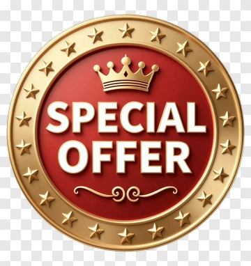 Special Offer Medal With Crown PNG
