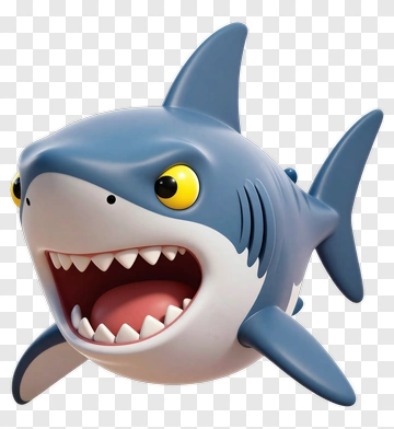 Cartoon Shark PNG