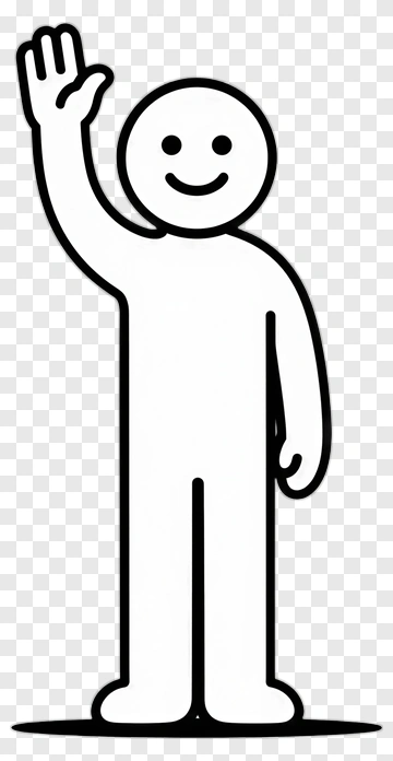 Person Waving PNG