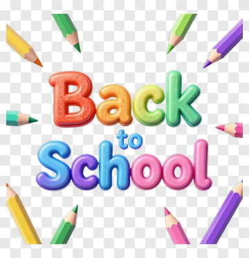 Back To School PNG