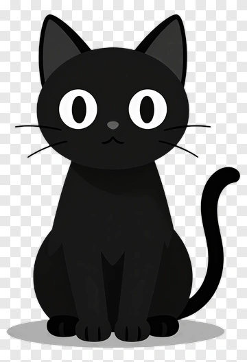 Black Cat PNG