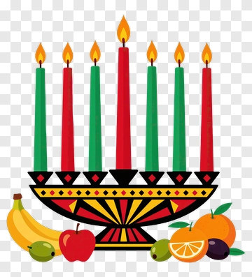 Hanukkah Menorah With Fruit PNG