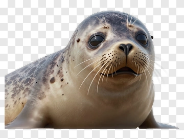 Seal With Spotted Fur PNG
