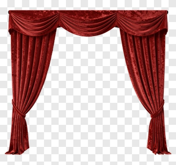 Red Velvet Curtain PNG