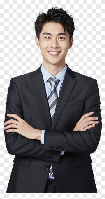 Smiling Businessman In Suit PNG