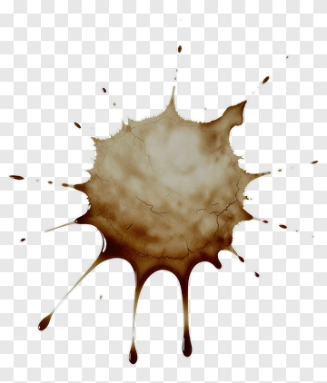 Coffee Stain On Paper PNG