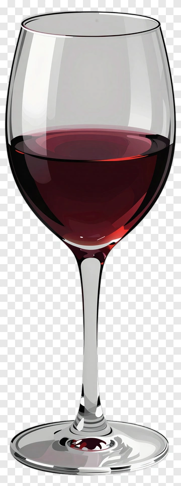 Red Wine In A Glass PNG