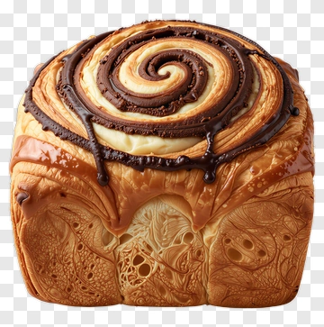 Cinnamon Roll Pastry PNG