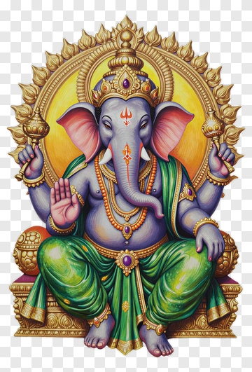 Ganesha The Elephant God PNG