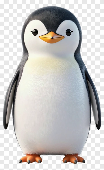 Cute Cartoon Penguin PNG