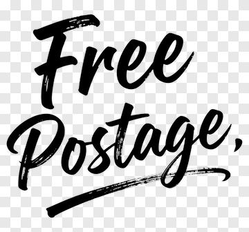 Free Postage Handwritten Text PNG