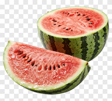 Fresh Watermelon Slice PNG