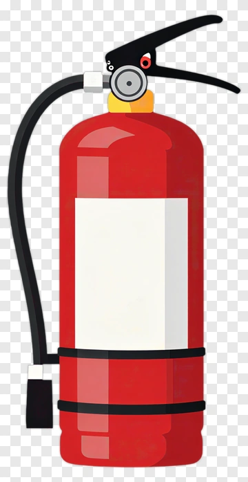 Fire Extinguisher Safety Icon PNG