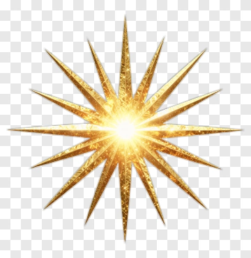 Golden Star PNG