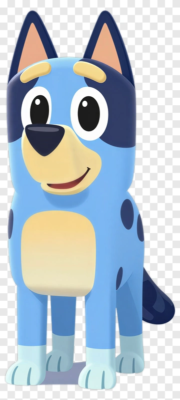 Bluey The Blue Dog PNG