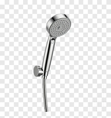 Modern Silver Shower Head PNG
