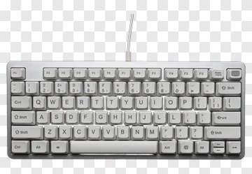 Silver Keyboard PNG