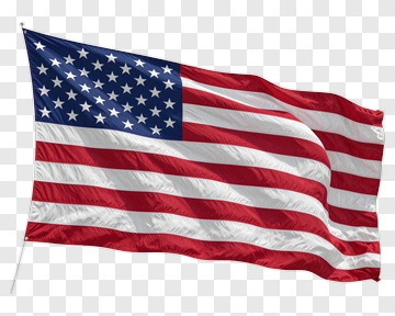 United States Flag Waving PNG