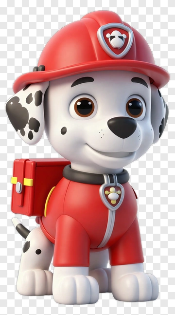 Puppy Firefighter Rescue Dog PNG