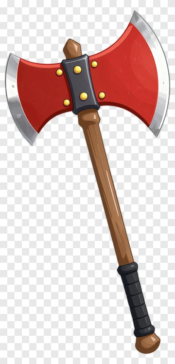 Red Axe PNG