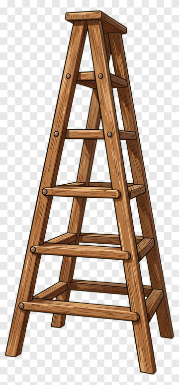 Wooden Ladder PNG