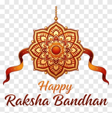 Happy Raksha Bandhan Ornament PNG