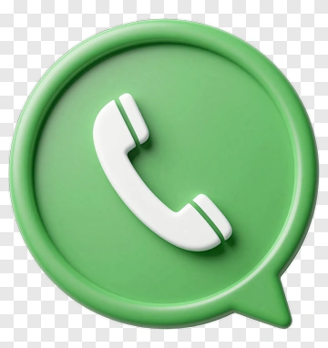 WhatsApp Logo With Phone Icon PNG
