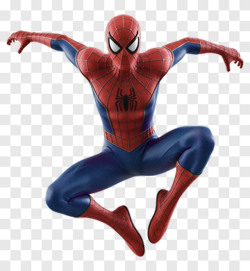 Spider-Man In Classic Suit PNG